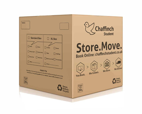 Large Storage Box - Pack of 5 - Chaffinch Student Living - Student Essentials Packs